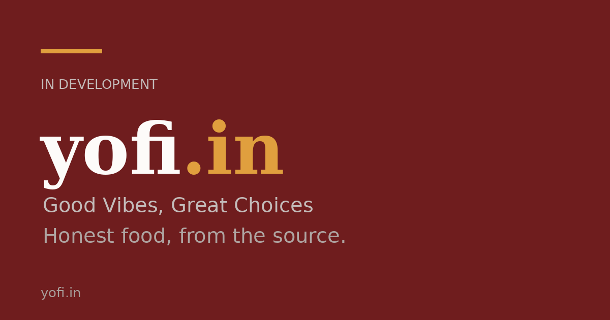 Link preview image for yofi.in